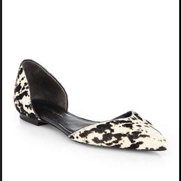 3.1 Phillip Lim Shoes - 3.1 Phillip Lim Devon d'Orsay Flat Pointed Toe Shoe Size 38 Cow Skin